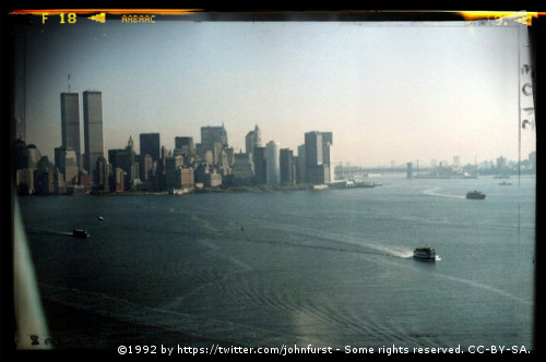 WTC Twin Towers New York 1991