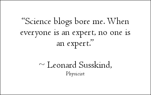 Leonard Susskind - Quote