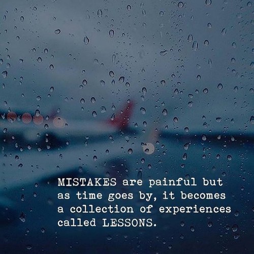 Mistakes Are Painful