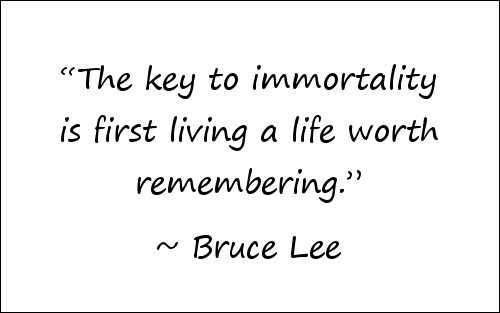 Quote by Bruce Lee