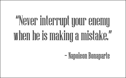Quote by Napoleon Bonaparte